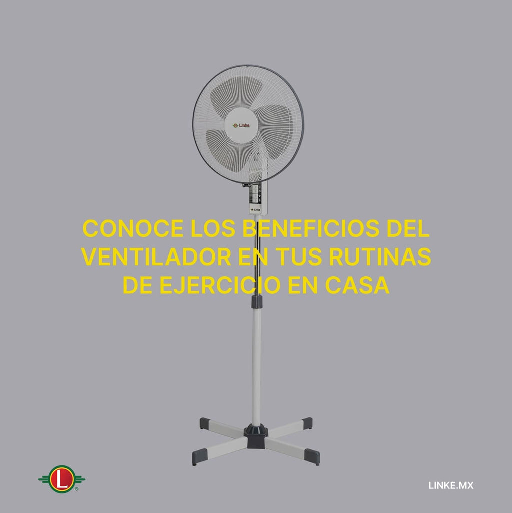 Conoce los beneficios del ventilador en tus rutinas de ejercicio en casa