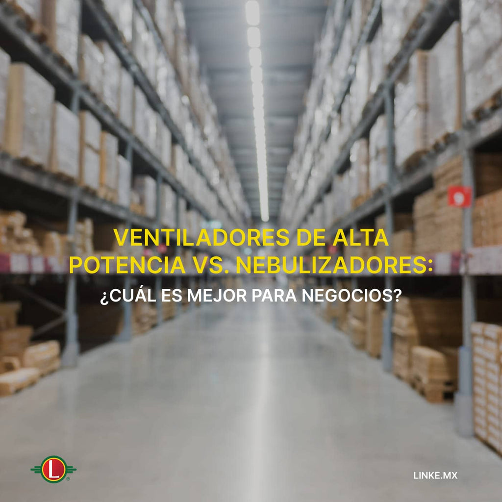 Ventiladores de alta potencia vs. nebulizadores: ¿cuál es mejor para negocios?