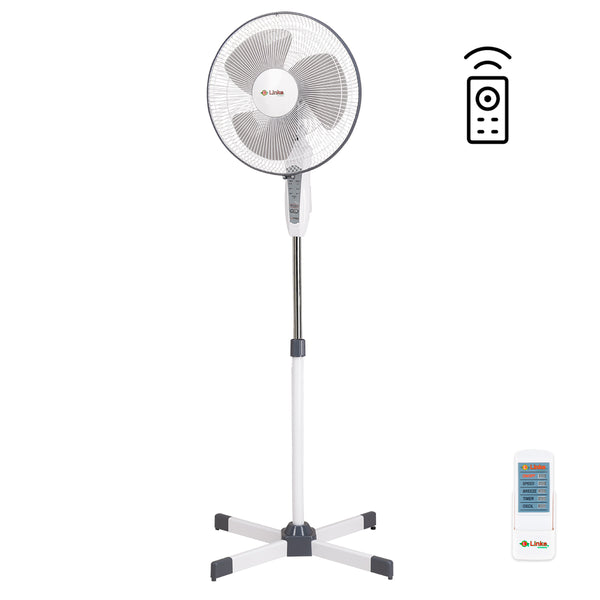 Ventilador de pedestal para interiores 16" marca LINKE modelo SF-916RC